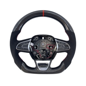Volant en cuir Alcantara et fibre de carbone très populaire pour Renault <span class=keywords><strong>Mégane</strong></span> / Scénic - Product Image 1
