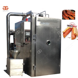 Ahumador industrial mecánico de acero inoxidable para carne y salmón, máquina de ahumado en frío con detector y carcasa de goma - Product Image 3