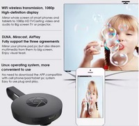 Récepteur sans fil TD12 Anycast Mirror Share Miracast Wifi Display TV Screen Dongle