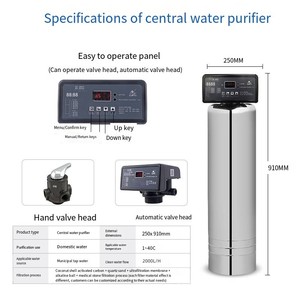 <strong>Water</strong> Softener Automatic Purificador De Agua Stainless Steel Uf Filter <strong>Water</strong> <strong>Purifier</strong> <strong>Machine</strong> for <strong>Water</strong> Treatment Machinery - Product Image 4