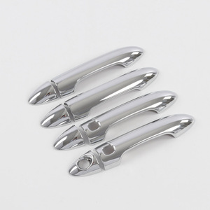 WZXD 2021 2020 2019 Car Styling Chrome <b>Door</b> Handle Cover <b>Trim</b> Sticker for Morning for Picanto - Product Image 1