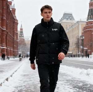 Gilet Invernale TNF Trendy Classico 2025, Vendita Calda, Logo Personalizzato, Design Elegante per Uomo <span class=keywords><strong>e</strong></span> Donna, <span class=keywords><strong>Giacca</strong></span> Stile Casual - Product Image 4