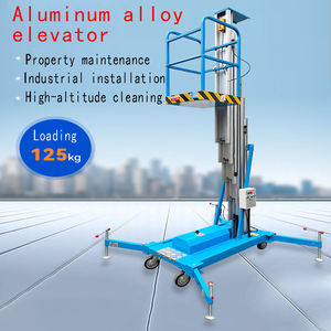 Plateforme élévatrice mobile hydraulique à mât unique YF 4m <span class=keywords><strong>6m</strong></span> 8m 10m avec <span class=keywords><strong>hauteur</strong></span> personnalisable - Product Image 1
