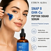 Serum Peremajaan Kolagen Peptida SNAP-8 Tembaga GHK-Cu ETRUN ALISA Private Label Anti-keriput Esens Awet Muda dan Energik