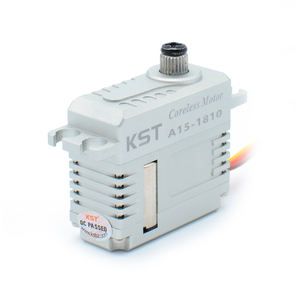 Servo sans noyau RC original KST A15-1810 DC6.0V-8.4V 20kg 0.10sec, engrenage en acier trempé au bronze phosphoreux, -10C à +55C - Product Image 1