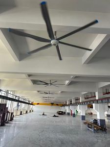 <span class=keywords><strong>Ventilateur</strong></span> HVLS 20/22/24 pieds <span class=keywords><strong>Ventilateur</strong></span> industriel <span class=keywords><strong>Grand</strong></span> <span class=keywords><strong>ventilateur</strong></span> de plafond pour atelier Ferme Entrepôt et gymnase Ventilation - Product Image 2