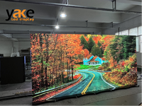 Afficheur LED pliable Yake P1.86 P2 P2.5, écran LED d'affichage intérieur HD, affiche publicitaire électronique couleur pleine