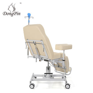 अस्पताल क्लिनिक के लिए 4 पोल के साथ थोक हाइड्रोलिक रोगी इंजेक्शन चेयर समायोज्य चिकित्सा उपचार कुर्सी - Product Image 5