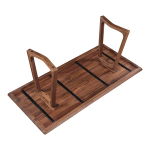 Contemporary Wooden Dining <b>Table</b> Luxury Solid Wood Furniture for Modern Home Dining Room Kitchen Restaurant Cafe - Product Image 5
