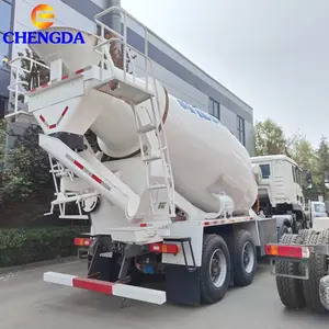 Howo Shacman 6m3 8m3 9m3 10m3 12m3 16m3 시멘트 콘크리트 믹서 트럭 판매