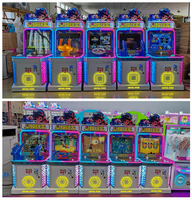 Machine de jeu d'arcade classique pour enfants, tir et course, à monnayeur, construction métallique, interface en anglais, pour les 6 ans et plus