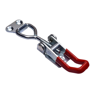 Pince à dégagement rapide 4002 avec loquet à levier et poignée rouge - Product Image 5