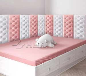 Panneau mural en mousse PVC 3D Wyc, auto-adhésif, papier peint à coller, pour la décoration de la maison, art mural décoratif doux, ignifuge, pour la chambre à coucher - Product Image 6