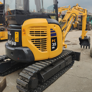 Excavatrice hydraulique utilisée de KOMATSU PC35 4 tonnes mini excavatrice excavatrice de la chenille PC78 du Japon utilisée - Product Image 1