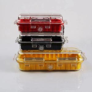 Transparent Waterproof <b>Tool</b> Box Sml Plastic Outdoor <b>Storage</b> With Latches Shockproof Sealed Case For EDC Gear - Product Image 2