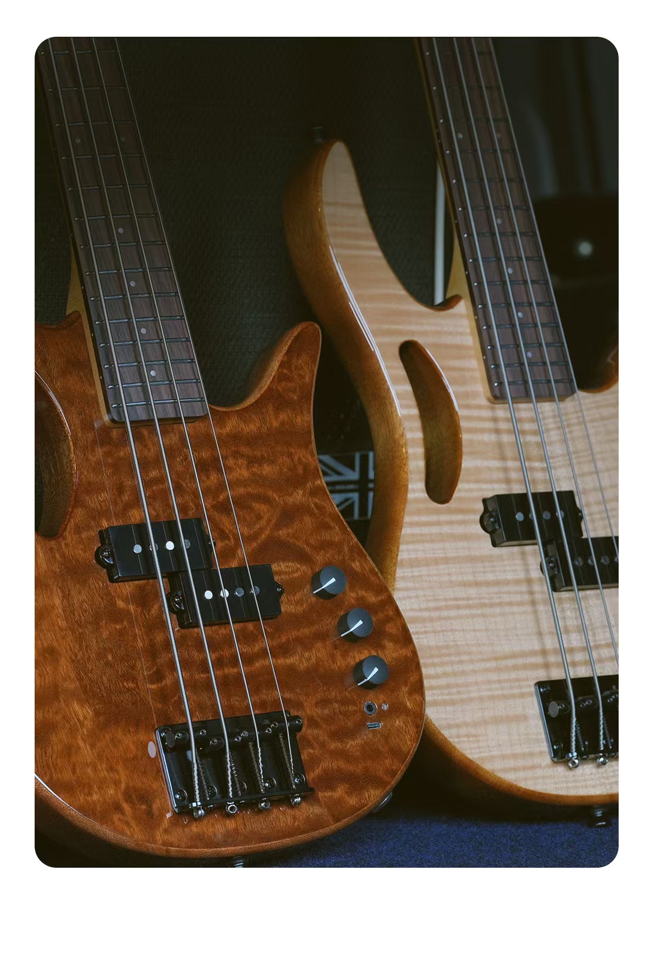Mini bass ミニベース akama AKAMA MINI GROOVE T 左利きミニベース超