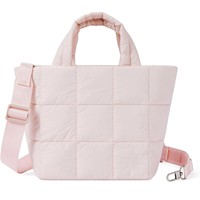 Nuevo bolso cruzado acolchado para mujer, cartera esponjosa, chaqueta acolchada de algodón de un solo hombro informal, bolso de mano hecho de poliéster