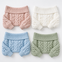 Suéter de punto trenzado con hombros descubiertos para mujer, personalizado, de manga larga, ajustado, venta al por mayor OEM, pedido a granel, directo de fábrica