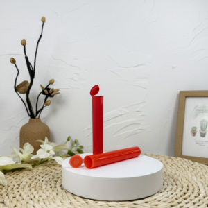 Tubo de ensayo de plástico de color personalizado Pop Top Tube Storage - Product Image 3