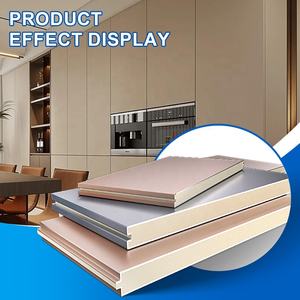 Panel Sándwich <span class=keywords><strong>de</strong></span> Aislamiento Personalizado SUNTO, Panel Aislante <span class=keywords><strong>de</strong></span> Poliuretano, Azulejo Aislante Acústico, Metal, Poliuretano, Estructural, para <span class=keywords><strong>Paredes</strong></span> <span class=keywords><strong>Interiores</strong></span> <span class=keywords><strong>de</strong></span> Oficina y Dormitorio - Product Image 2