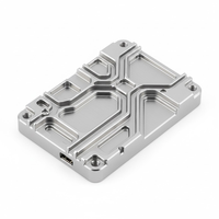 Boîtier de disque SSD en aluminium anodisé 2017, pièces de fraisage CNC de précision, usinage CNC personnalisé