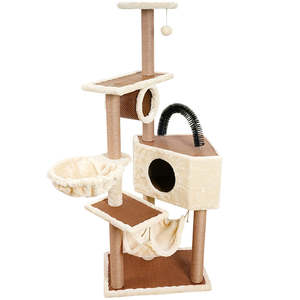 Torre tenda Pop-up per gatti con Tunnel in rete traspirante per uso interno esterno - Product Image 4