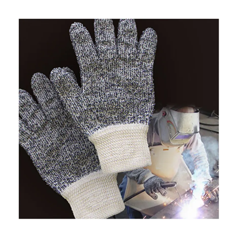 Wholesale breathable working industrial hand heat resistant gloves industrial