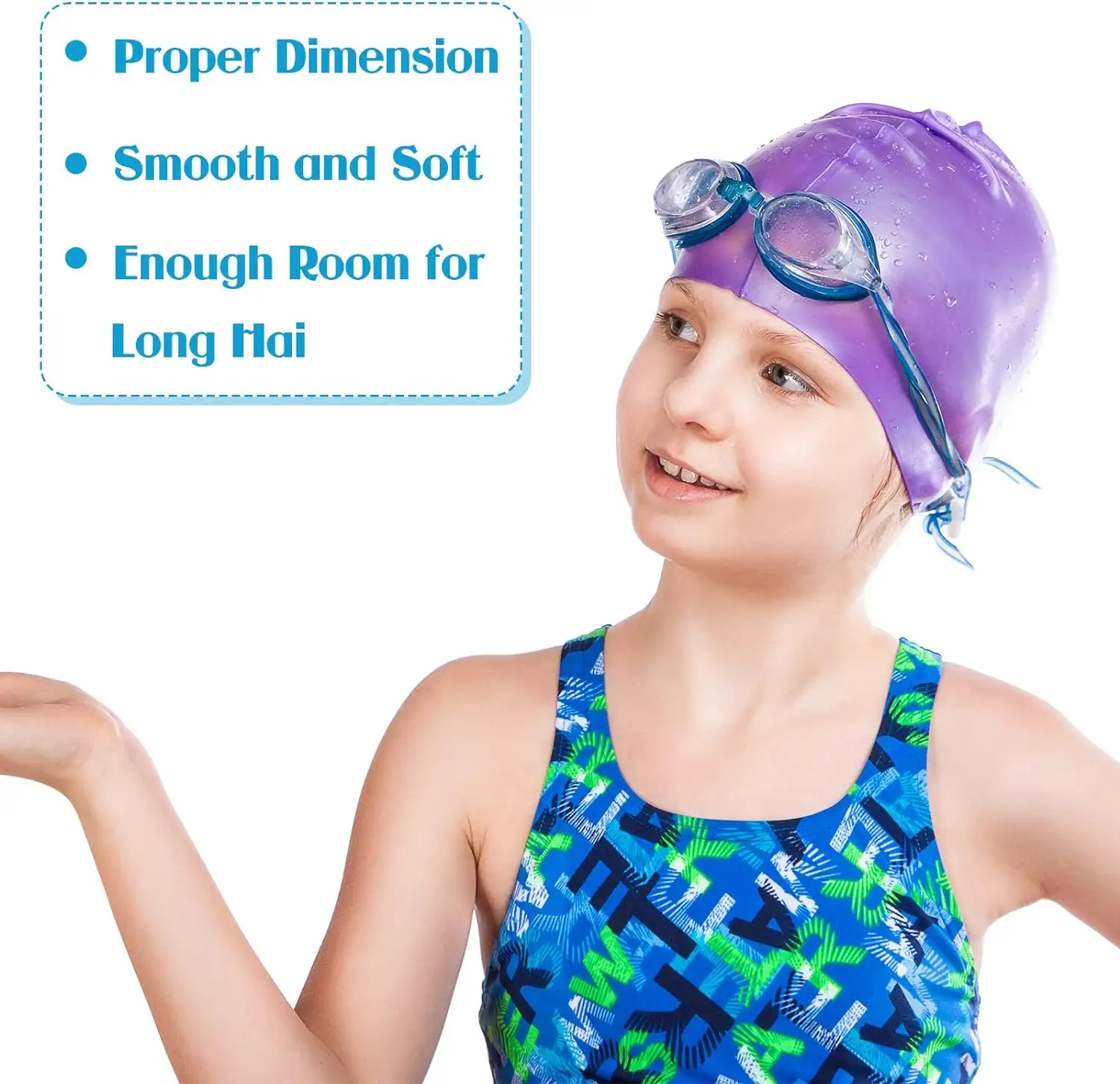 Yetişkin çocuklar baskı ekibi yüzme şapka silikon yüzmek kap özelleştirmek