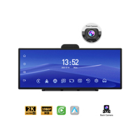 10.26 pouces portable sans fil Carplay Android Auto OLED écran tactile 1080P DVR Carplay Dashcam
