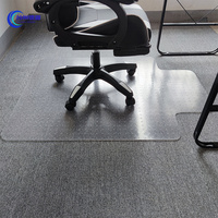 Bester Preis Kunststoff Gummi Antislip Bedruckte Wasch bare Kissen Einweg Weich schaum PVC Teppich Stuhl Matte für Büro