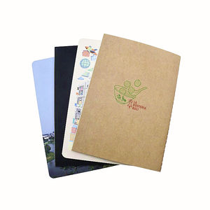 Cahiers à couverture souple à reliure à fils, 24 feuilles, tout usage, journaux quotidiens avec design personnalisé pour les cours et les devoirs - Product Image 2