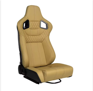 Hot Selling Universal Reclinable Black PVC Carbon Look Leather Bucket <strong>Racing</strong> <strong>Seats</strong> AC <strong>Cobra</strong> 1997-2000 1061 Series - Product Image 4