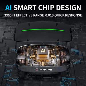 <span class=keywords><strong>Collar</strong></span> de Adiestramiento Eléctrico para Perros, Control Remoto Walkie Talkie, Control Automático de Ladridos, Funciones de Vibración y Descarga, Recargable, Impermeable IPX7 - Product Image 4