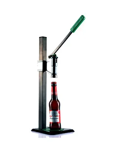 Máquina taponadora de cerveza Manual, sellador de tapas de botellas, tapa de cerveza, sellado de botellas de vidrio, taponadora de refrescos, taponadora de cerveza