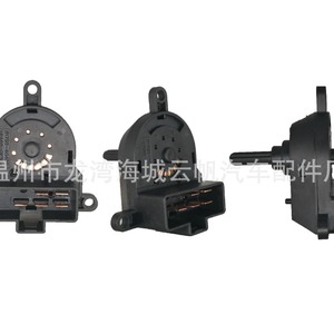 YF-8602 สวิตช์เครื่องปรับอากาศสำหรับอะไหล่รถยนต์นิสสันสีดำ - Product Image 2