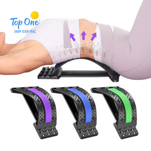 Soulagement de la douleur à plusieurs niveaux Cracker Stretcher New Relaxers Yoga Exercise Waist Lumbar Massager Traction Sports Entertainment - Product Image 1