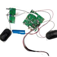 Taşınabilir retro gövde kayıt oyuncu özel özellikler PCBA3.7V pil BT kablosuz iletim ve alma