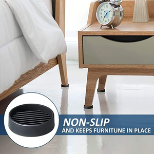 गैर पर्ची फर्नीचर पैड, एंटी स्किड फरनिट्स पैर, बिस्तर सोफे टेबल कुर्सी के लिए एंटी स्लाइड फ्लोर रक्षक - Product Image 2