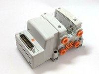 PLC VV5QC11-02N3FD2-DN Pneumatic Manifold 2 Stations 4/5 Port Solenoid Warranty Product