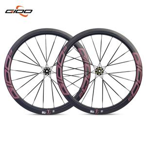 GIOO Roue de vélo de course de haute qualité en <span class=keywords><strong>fibre</strong></span> de carbone 700C City Cruiser Pièce de jante de vélo de course ondulée - Product Image 1