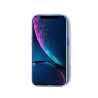 Étui de protection pour téléphone Zenos Ins Style fait main, série iPhone 14, design en jean brodé avec des étoiles et des cœurs, en cuir, tout inclus