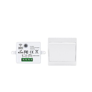 वायरलेस लाइट 433mhz rf एकल पोल 10a मॉड्यूल ac 240v टच पैनल द्वारा यू के लिए 5 वर्ष यांत्रिक जीवन - Product Image 3