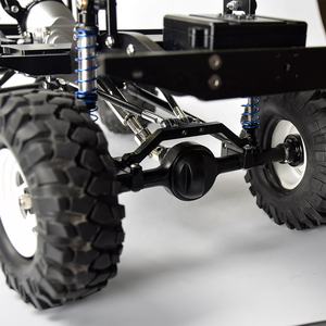 Chasis de Metal para coche teledirigido, 275mm, CNC, base de rueda, para 1/10 RC Crawler Car Defender D90 Gelande II - Product Image 3