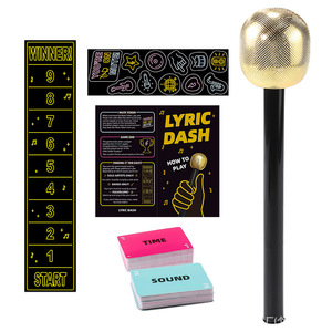 Juego de mesa Grab The Mic, juguete divertido para toda la familia, versión en inglés, juego de fiesta divertido para 4 jugadores - Product Image 2