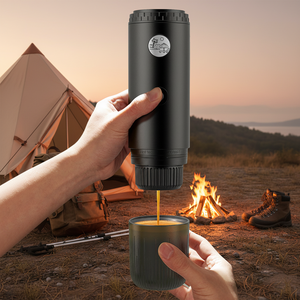 Portable Italian Coffee Machine <b>Espresso</b> Capsule Extraction Semi-automatic Small Household, Outdoor Designed for Mobility This P - Product Image 6