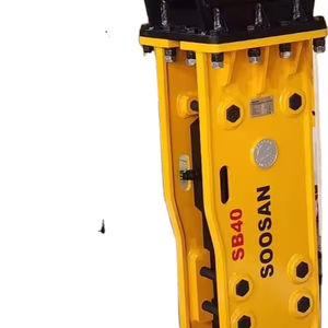 SOOSAN SB40 SUPÉRIEUR TYPE HYDRAULIQUE ROCK MARTEAU PELLE ATTACHEMENT ET PIÈCE DE RECHANGE DISPONIBLES POUR PELLE - Product Image 1