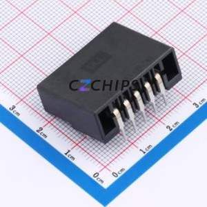 HC-3810-5AW-05 Wire-to-Board Pin Header Bent Lead Through Hole,P=3.81mm Connector 1x5P 3.81mm Right Angle Insert 5P - Product Image 2