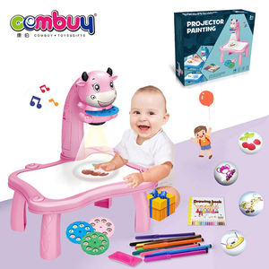 Mesa <span class=keywords><strong>de</strong></span> Dibujo con Proyector <span class=keywords><strong>de</strong></span> Juguetes <span class=keywords><strong>de</strong></span> Vaca, Set <span class=keywords><strong>de</strong></span> Pintura para Niños <span class=keywords><strong>de</strong></span> 5 a 7 Años, Tablero Educativo <span class=keywords><strong>de</strong></span> Plástico - Product Image 2