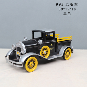 Adornos de Coche de <span class=keywords><strong>Hierro</strong></span> Vintage, Decoración de Estilo Industrial, Artesanía de Metal, Regalo <span class=keywords><strong>para</strong></span> Hombre - Product Image 6