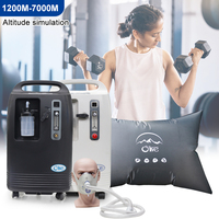 Simulador de Alta Altitud Olive IHHT Hypoxicator 7000 Metros, Carpa de Entrenamiento de Hipoxia e Hiperoxia Intermitente